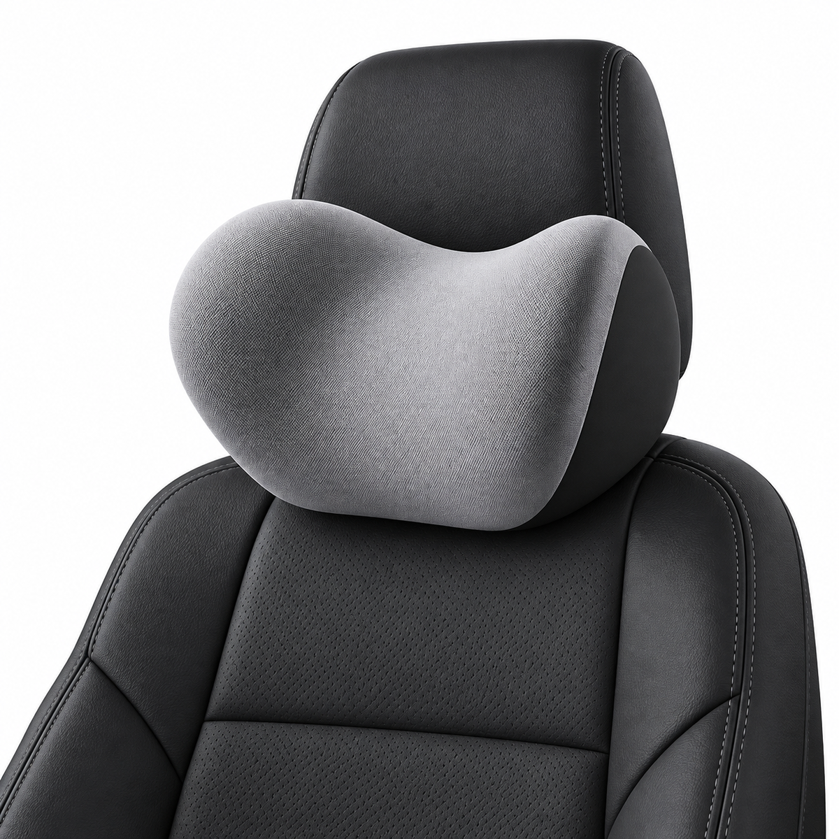Car Neck Pillow Memory Foam Protective Lumbar Back Support Breathable Car Headrest Cushion Relieve Stress Car Seat Pillow